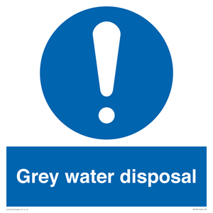 Grey water disposal
